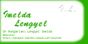 imelda lengyel business card